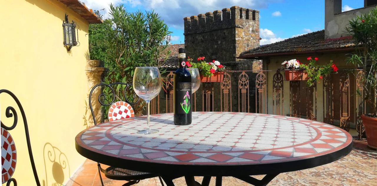 La Terrazza sul Borgo - Montefioralle Apartment Greve in Chianti Esterno foto